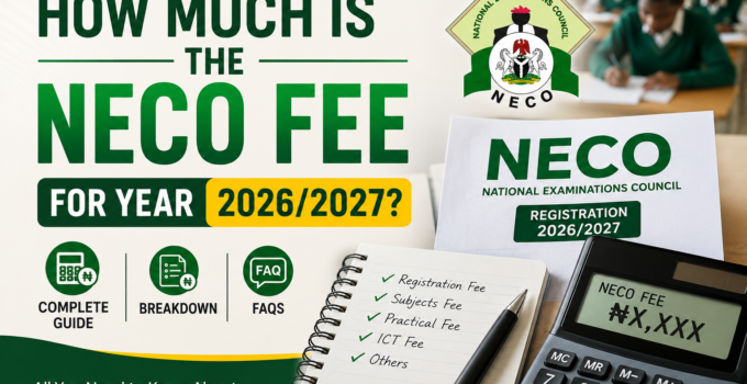 NECO Textbooks 2026/2027 For all Subjects