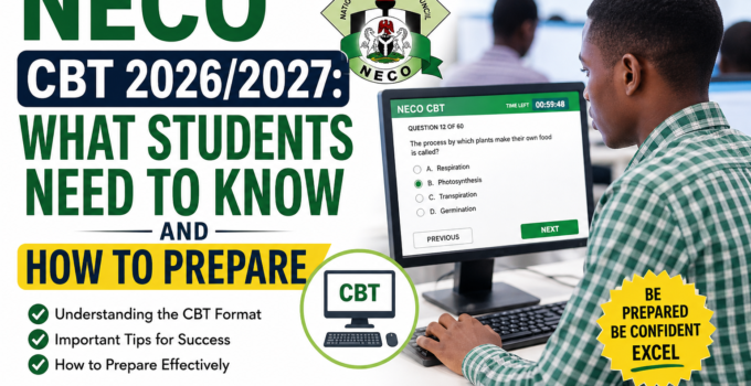 NECO CBT 2026/2027: What Students Need to Know and How to Prepare