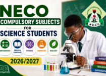 NECO Compulsory Subjects For Science Students 2026/2027