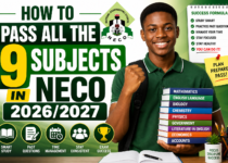 Neco Timetable For Science Students 2026/2027